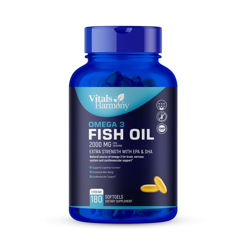 Vitals Harmony Omega 3 - 180 cápsulas